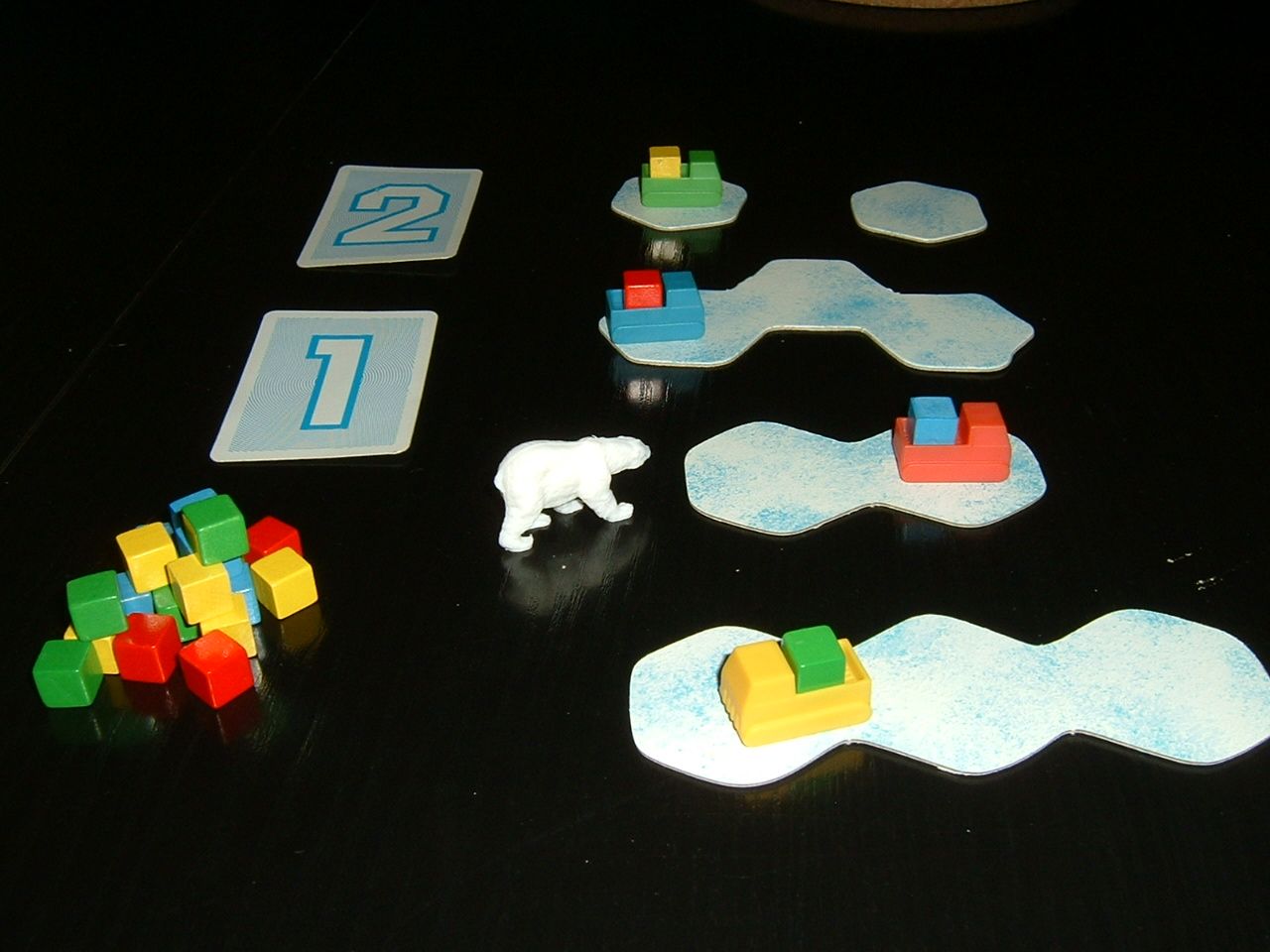 Alaska: Spielmaterial