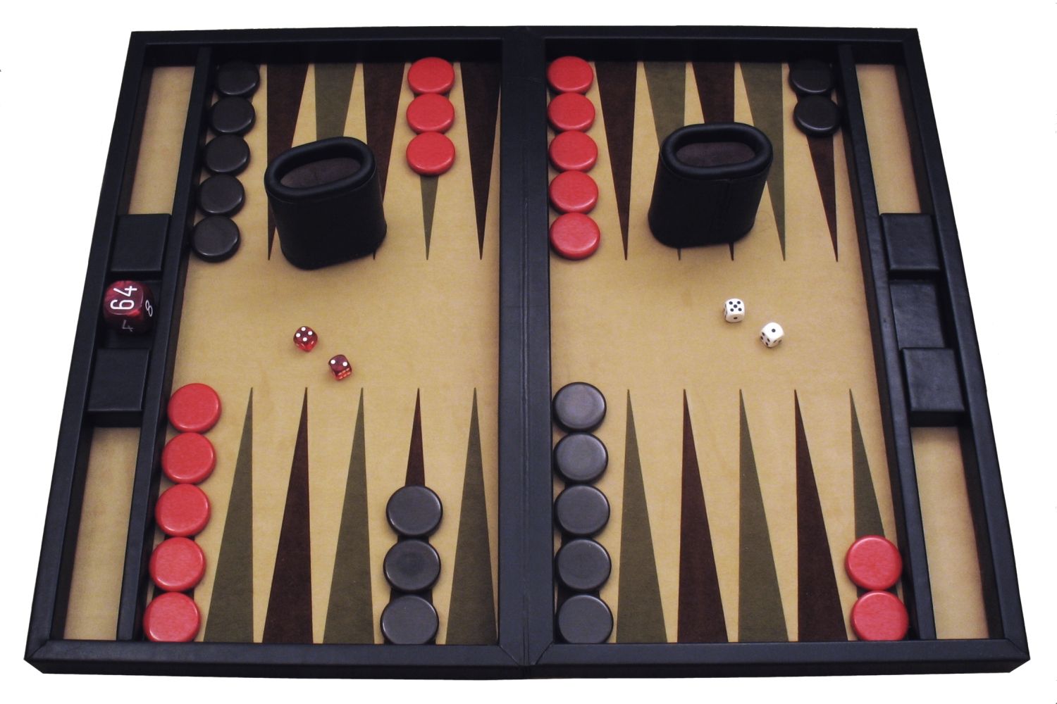 Backgammon, Foto aus Wikimedia Commons
