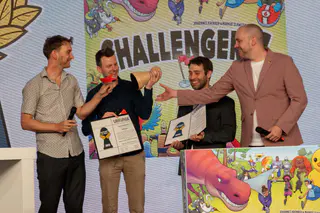 Challengers! Spielmaterial
