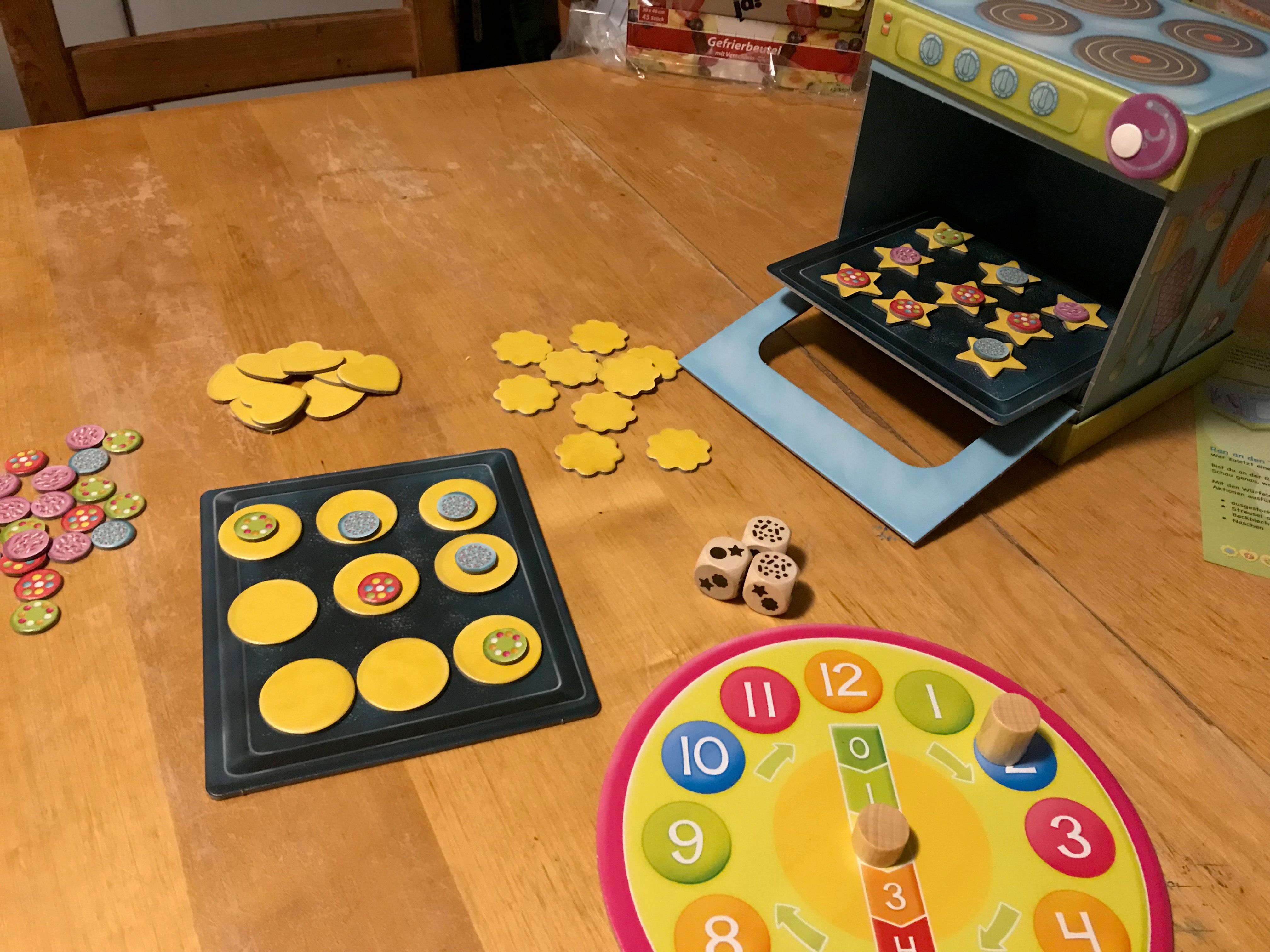 Cookies: Spielmaterial