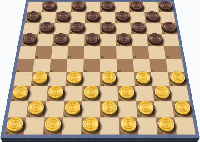Dame: Spielmaterial