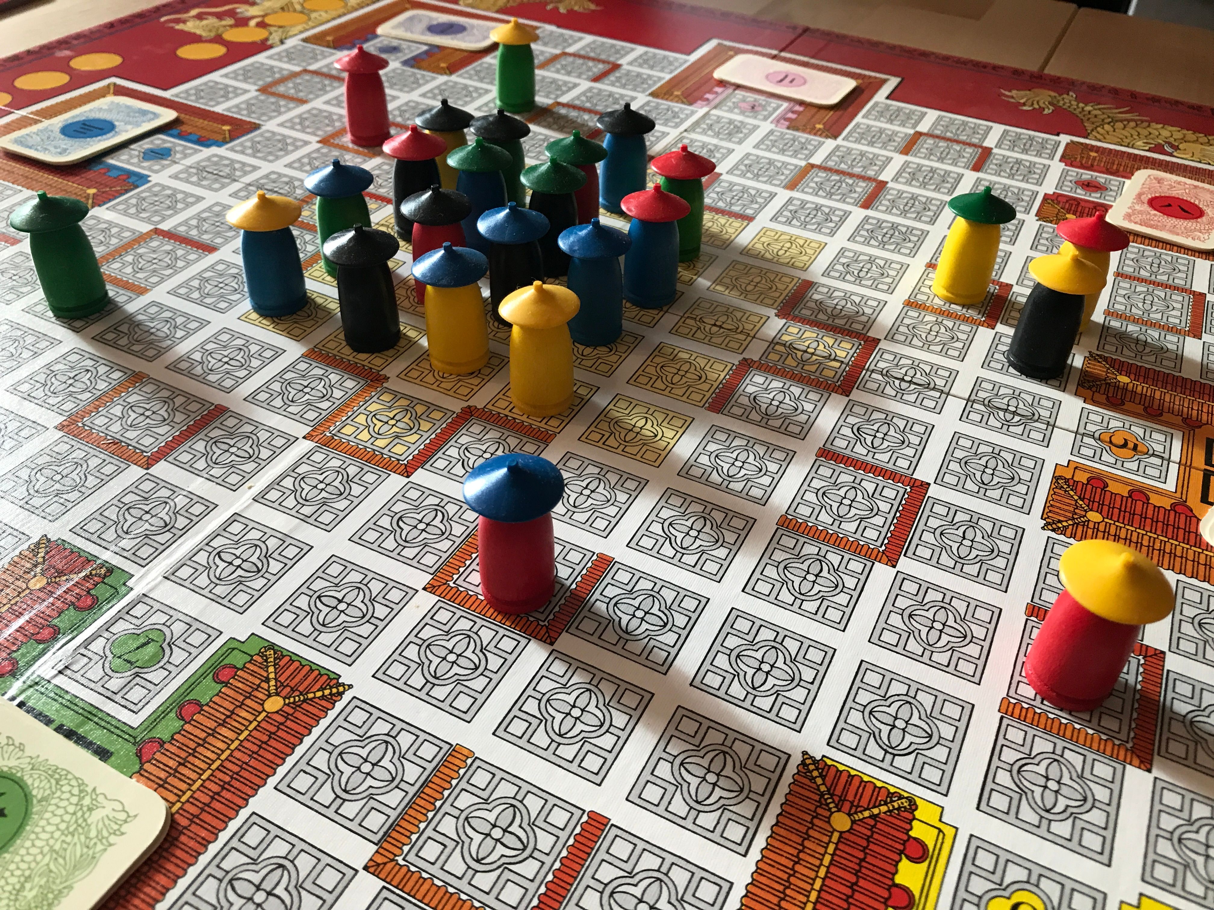 Die verbotene Stadt: Spielmaterial