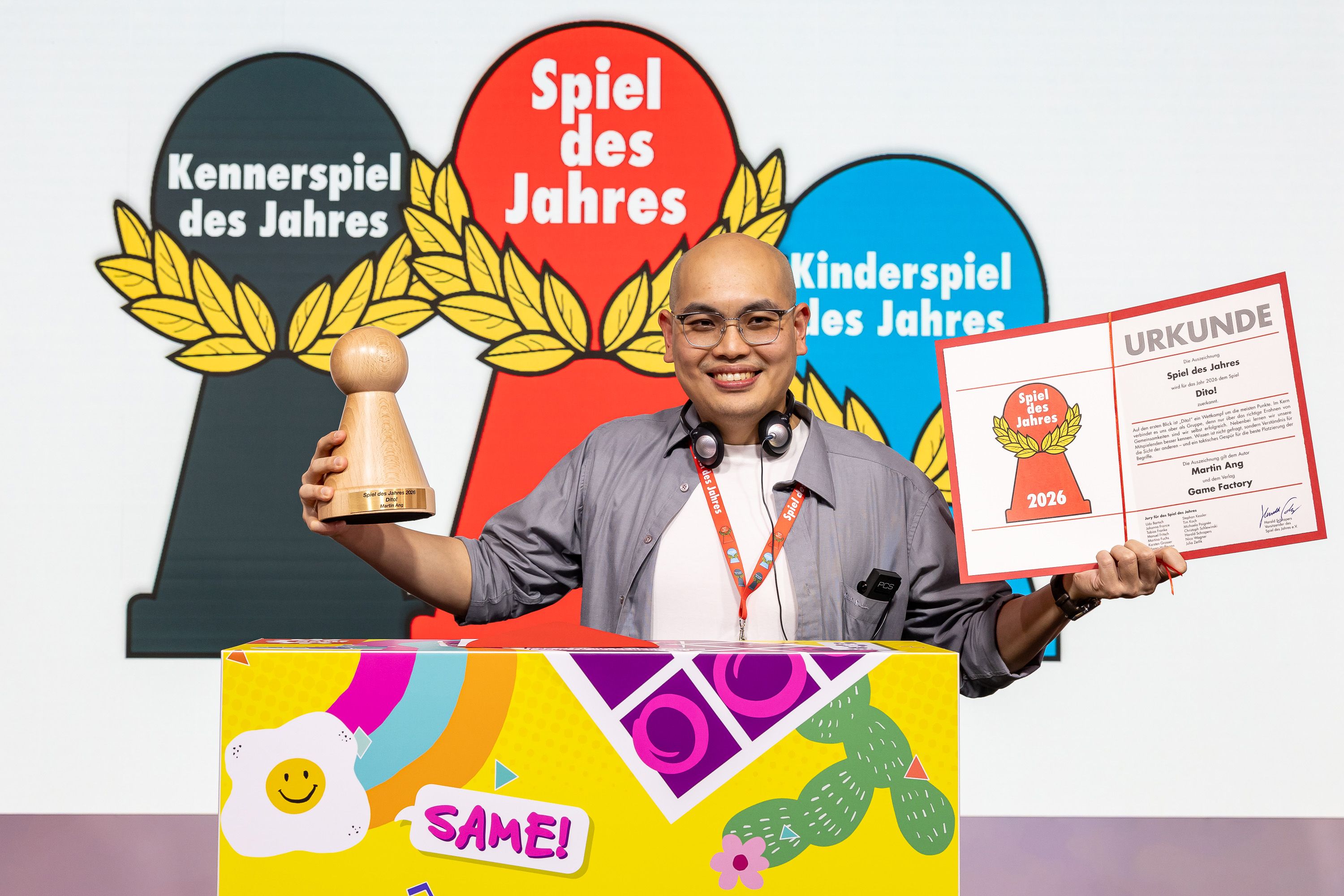 Dito!: Spielmaterial
