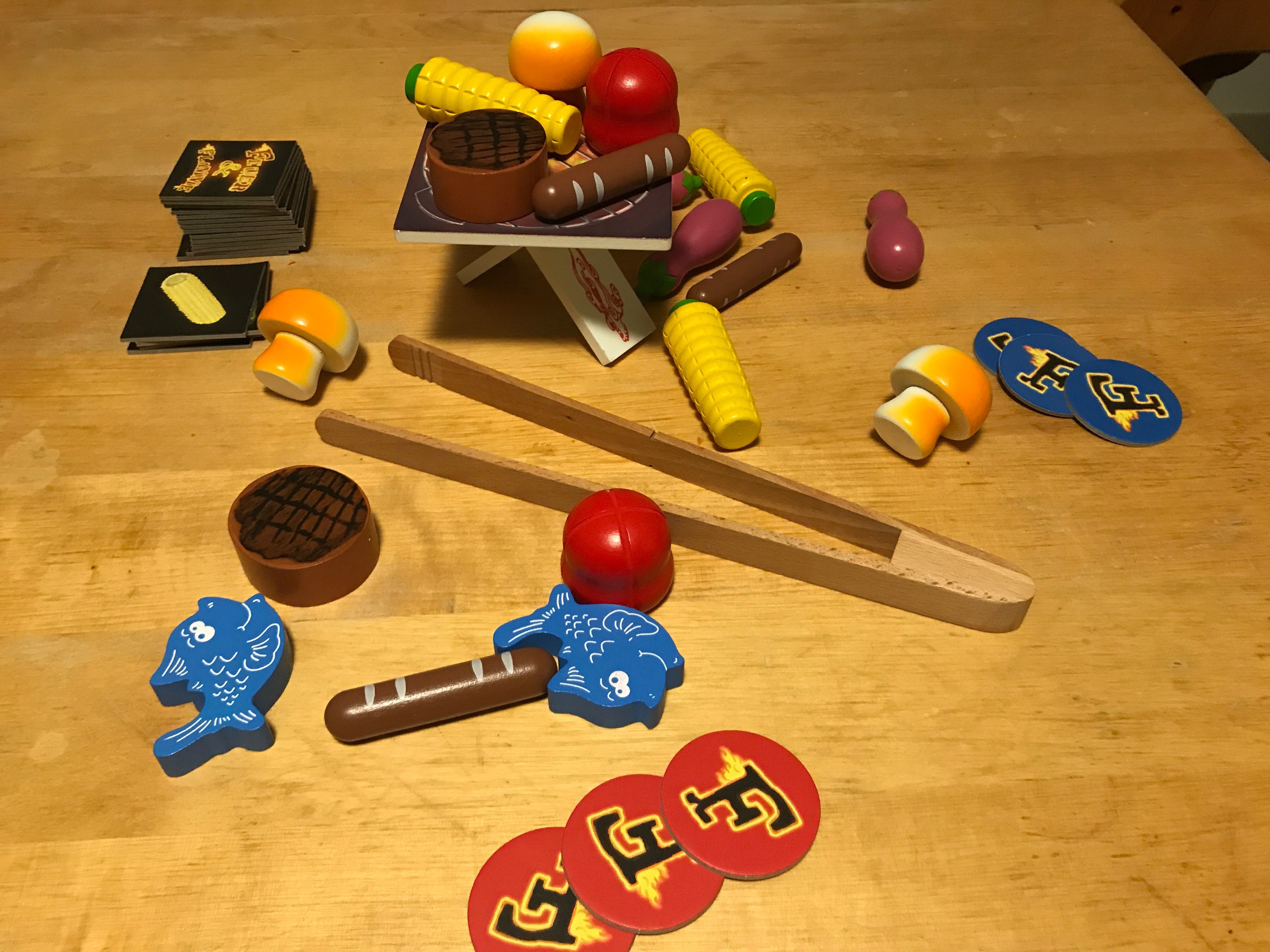 Feuer & Flamme: Spielmaterial