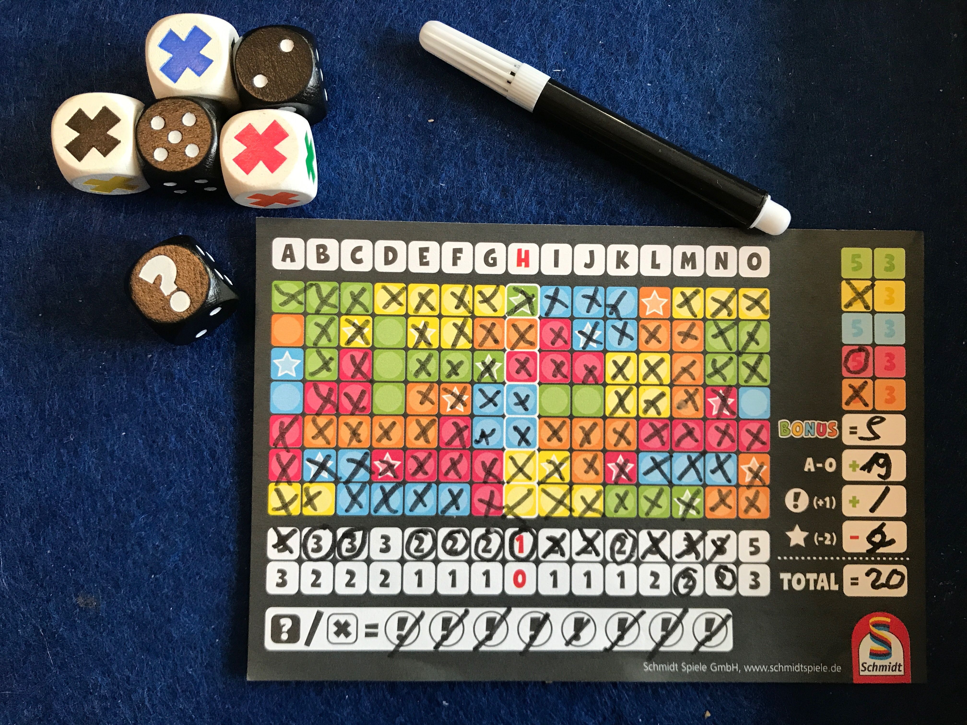 Noch mal!: Spielmaterial