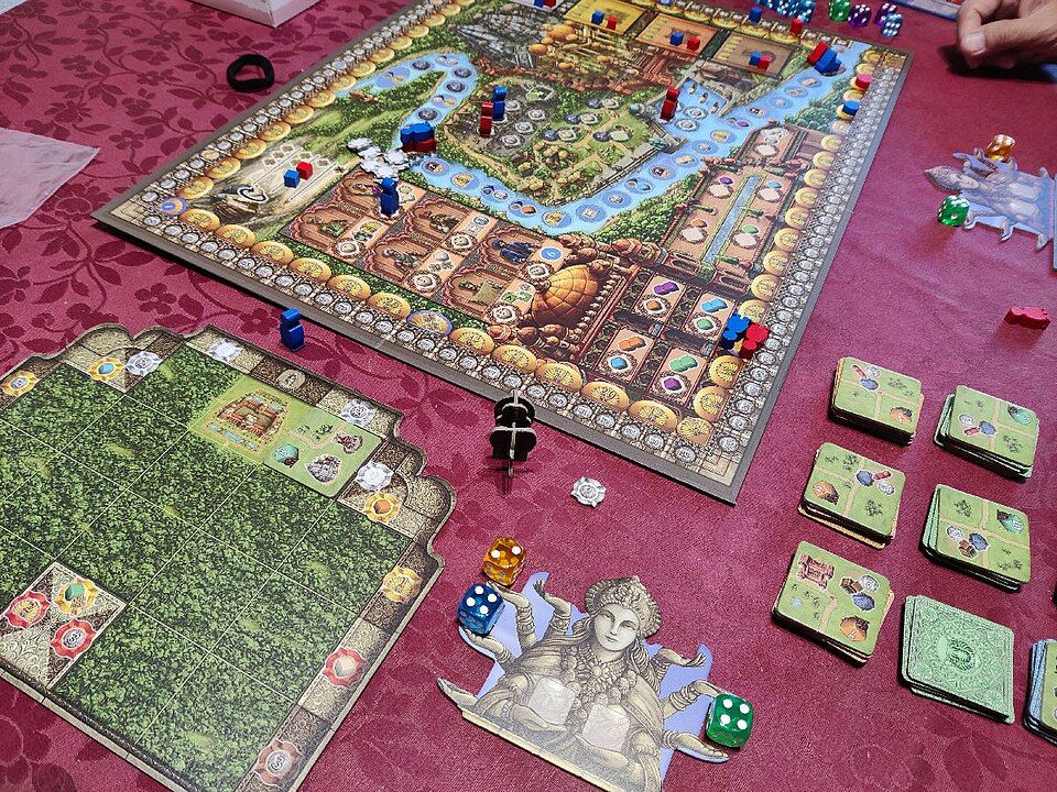 rajas of the ganges: Spielmaterial