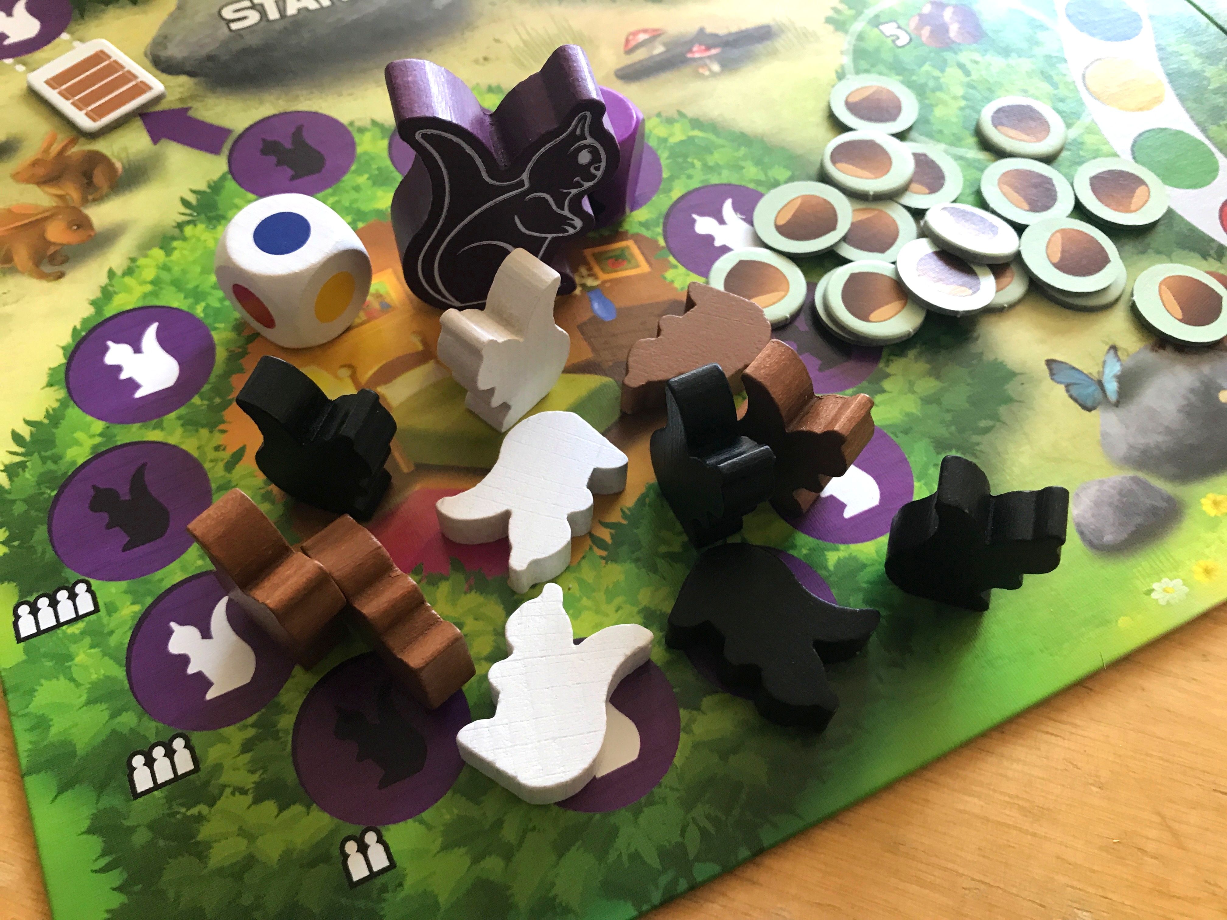 Schnapp die Nuss!: Spielmaterial