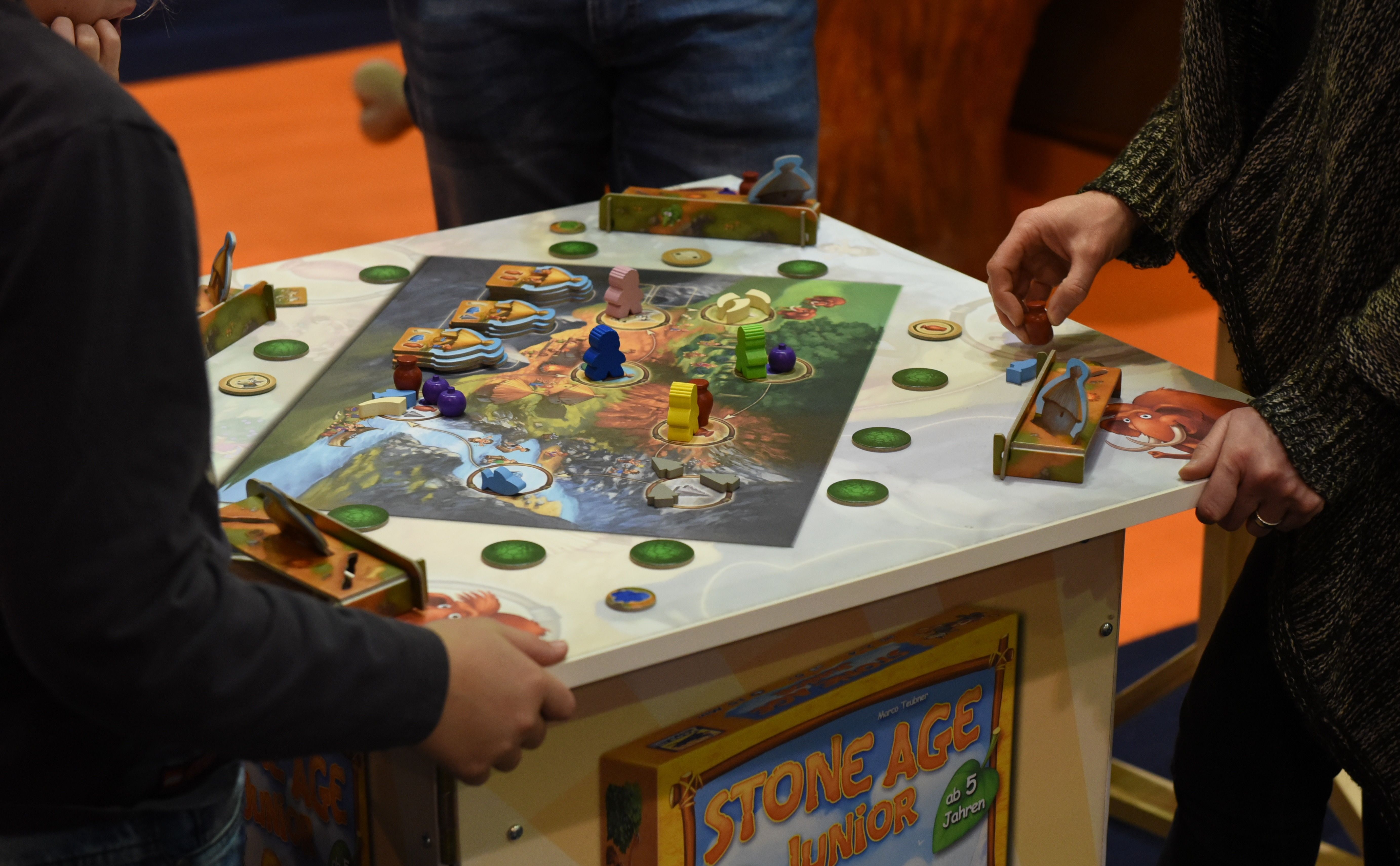 Stone Age Junior: Spielmaterial