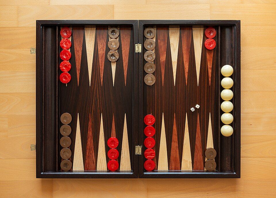 tavli: Spielmaterial