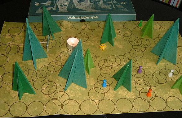 Waldschattenspiel: Spielmaterial
