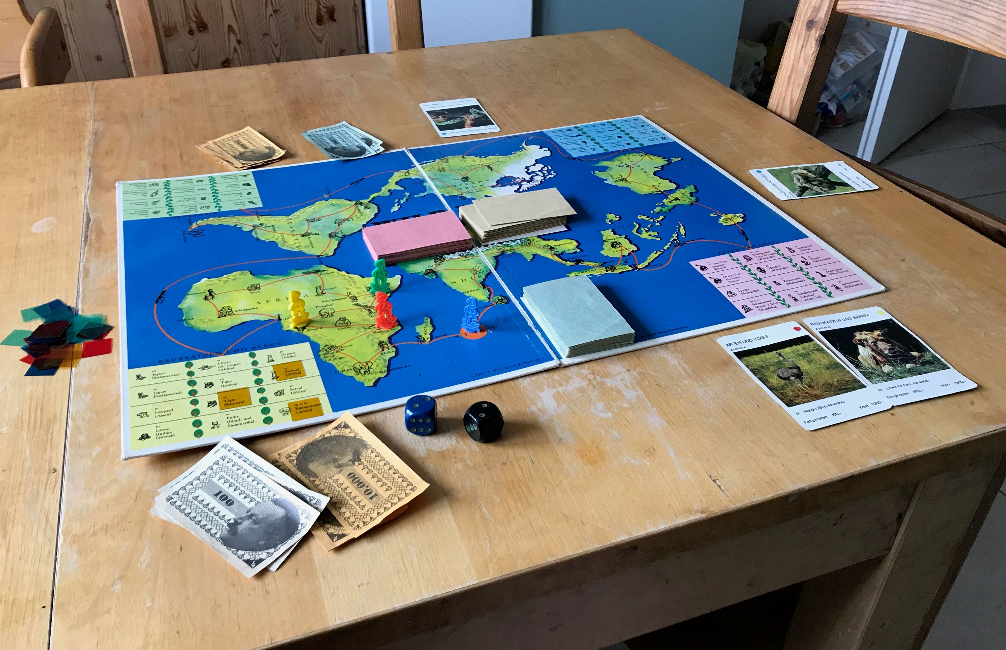 Wild Life: Spielmaterial